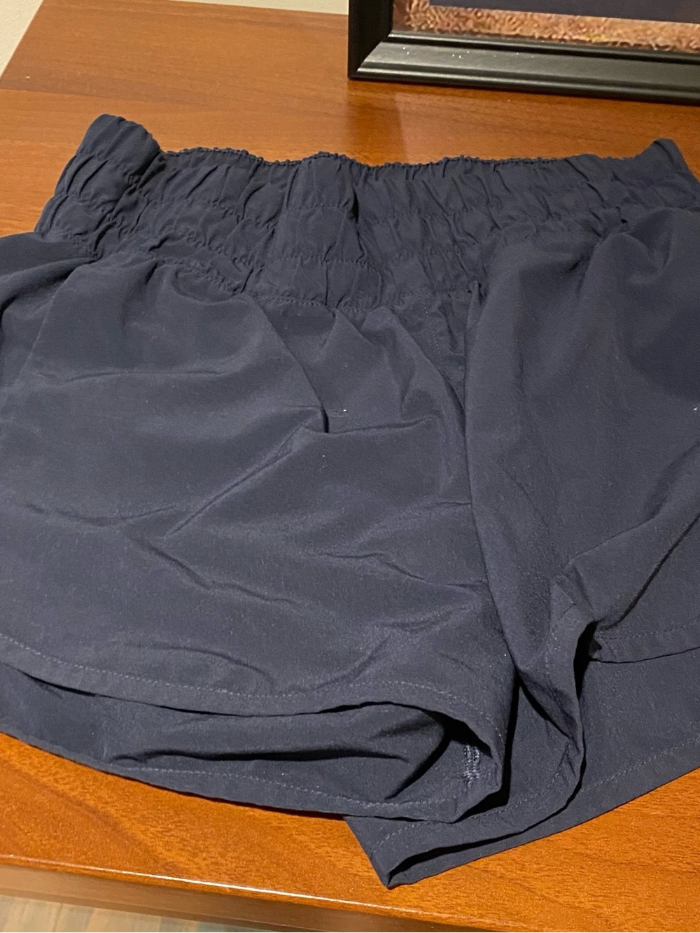 Athleta Girl Elastic Waist Navy Shorts